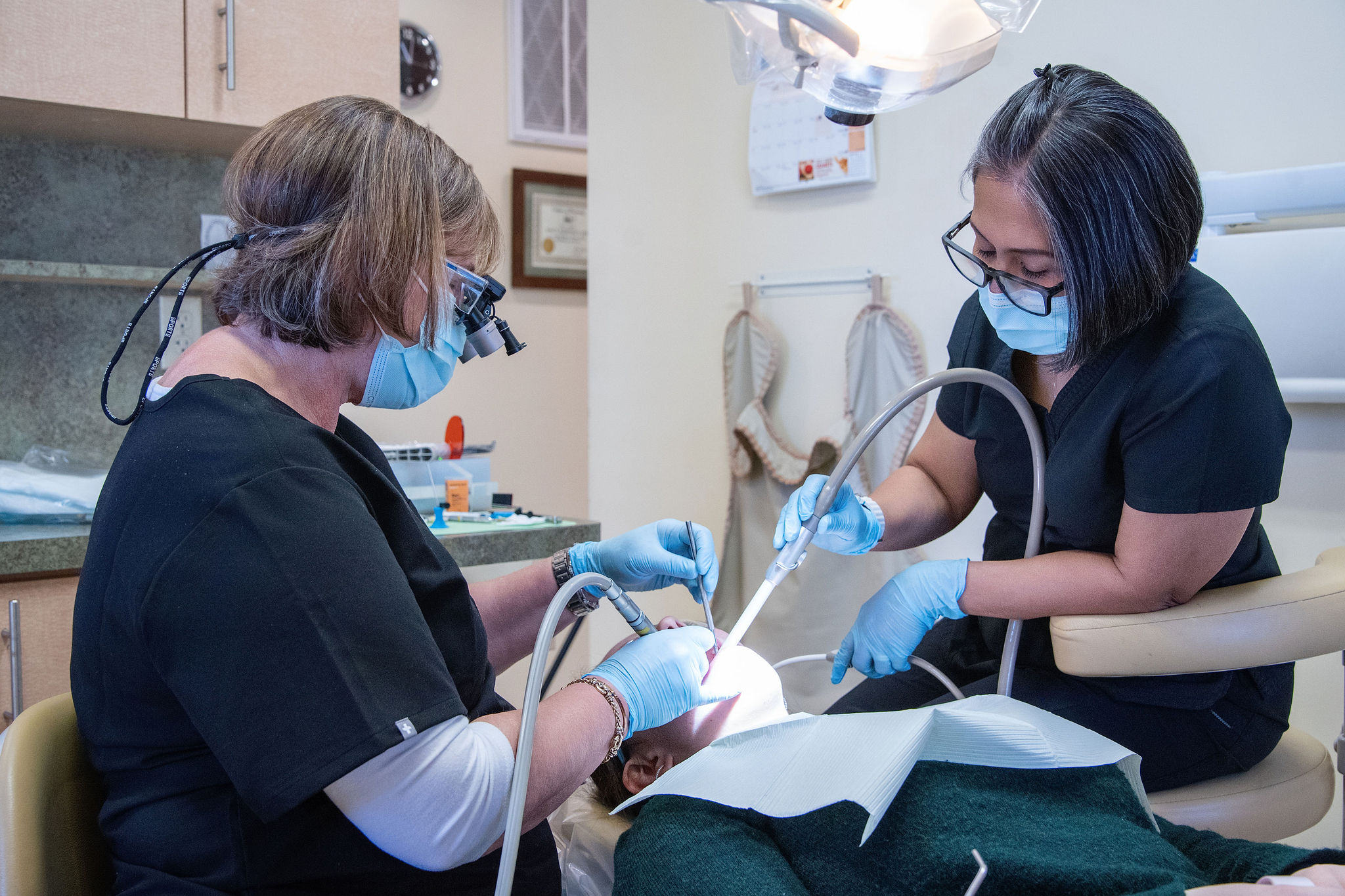 Dr. Kreitman discussing treatment options with a patient