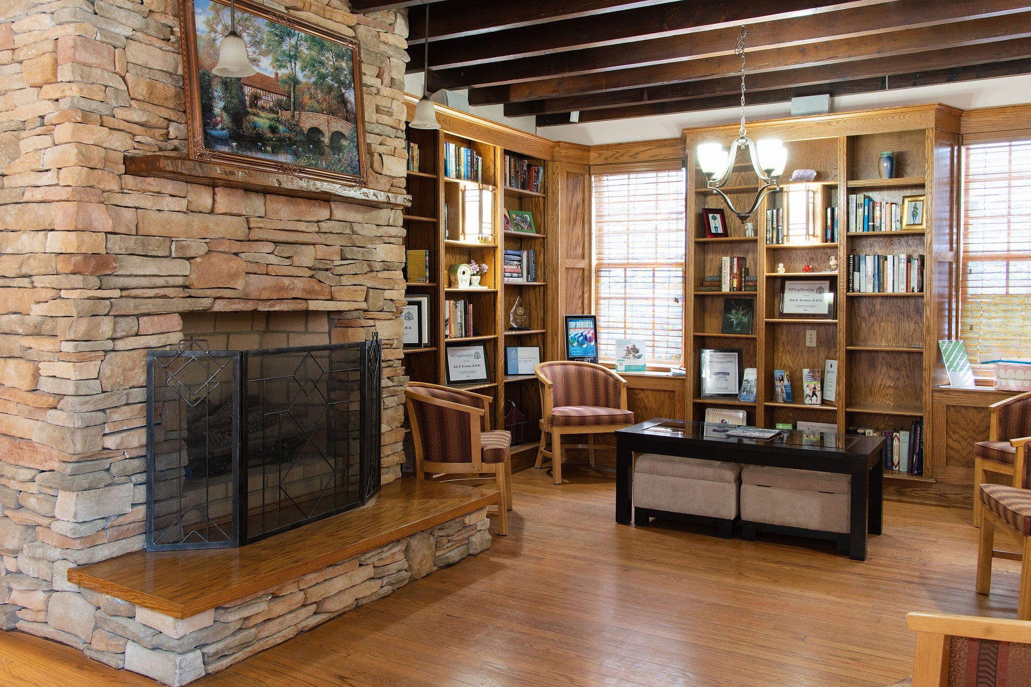 An inviting interior space in Dr. Kreitman's office